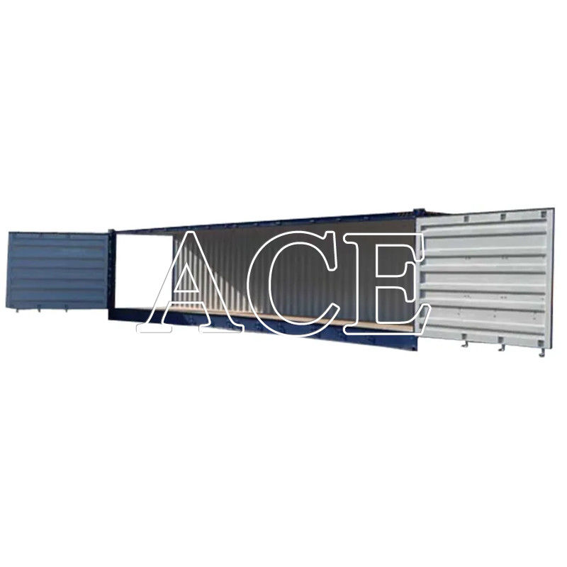 Contenedor de puertas laterales abiertas de 40 pies con un lado de apertura completa Dimensiones internas l x W x H mm 12031 x 2288 x 2547 mm