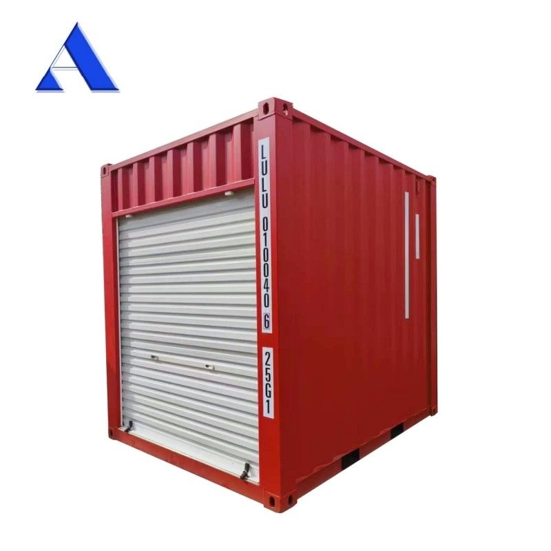 10 pies 10 pies doble persiana de rodillo Puertas Contenedor de envío Conjunto de dimensiones internas L x W x H 2840 x 2353 x 2698 mm
