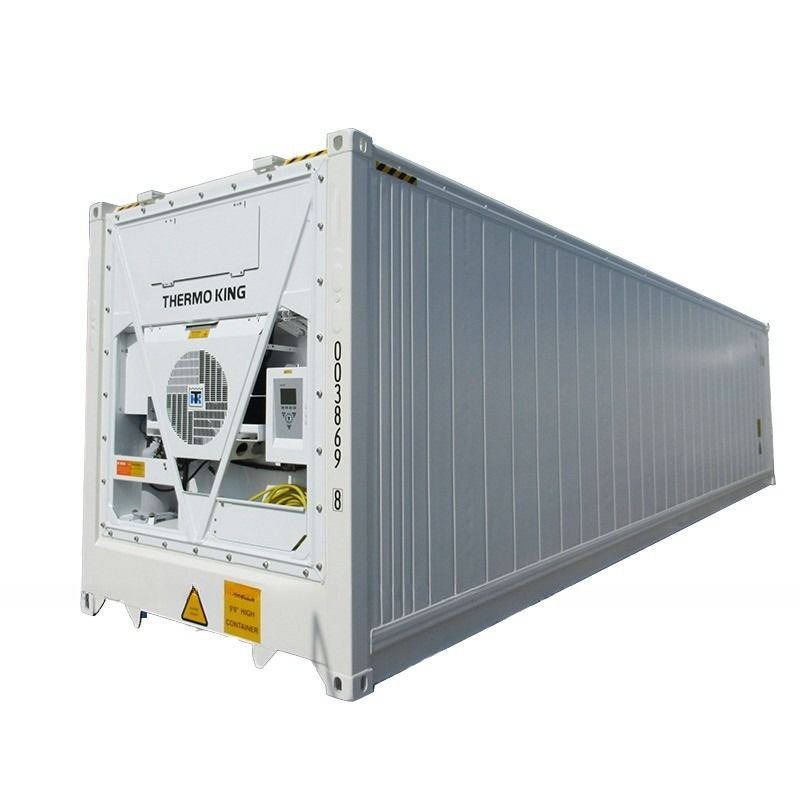 12192 x 2438 x 2896mm Refrigerador de enfriamiento Thermo King 40 pies de altura Cubo Contenedor Reefer Obtener el suyo hoy para el transporte