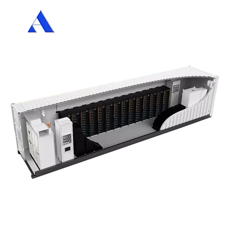 Se acepta pequeña cantidad de pedido Bess personalizable 40 pies Sistema de almacenamiento de energía solar Contenedor de batería