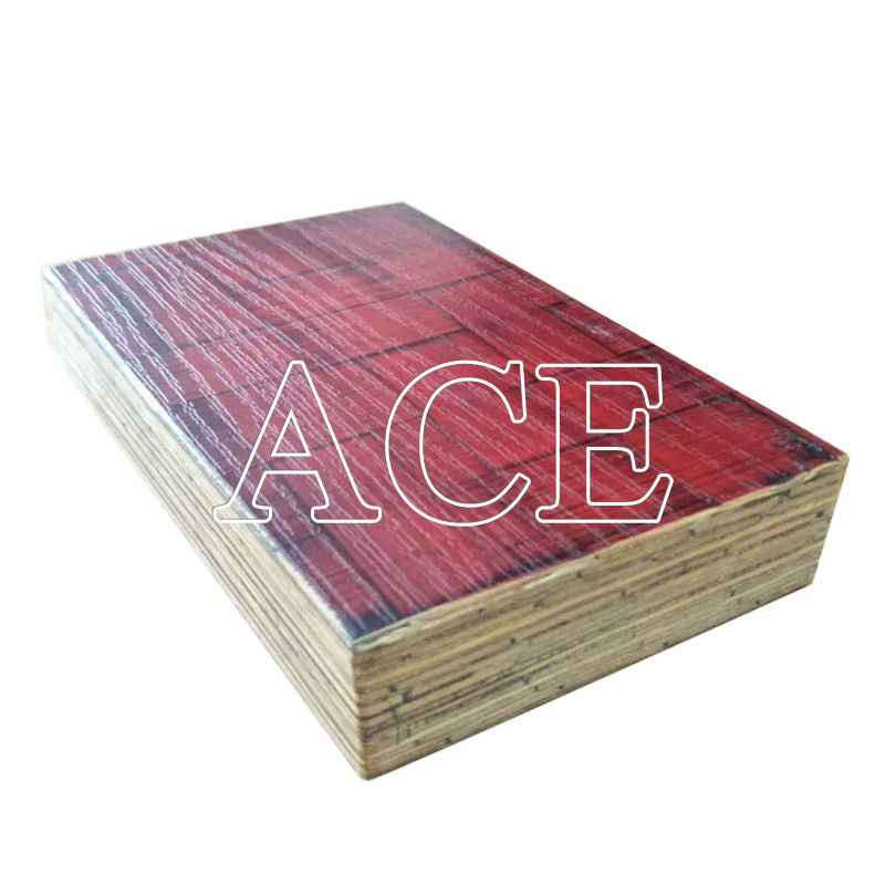 Piso de contenedores de envío 28 mm Tablas de suelo de madera de bambú con pegamento WBP y material ecológico
