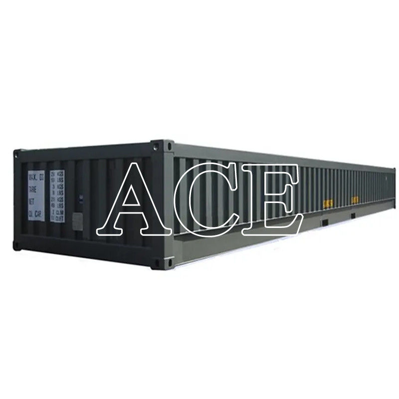 Contenedor de envío de 40 pies de altura media cubierta de techo de acero o lonas 40 pies de longitud elige Capacidad 14.36 cbm