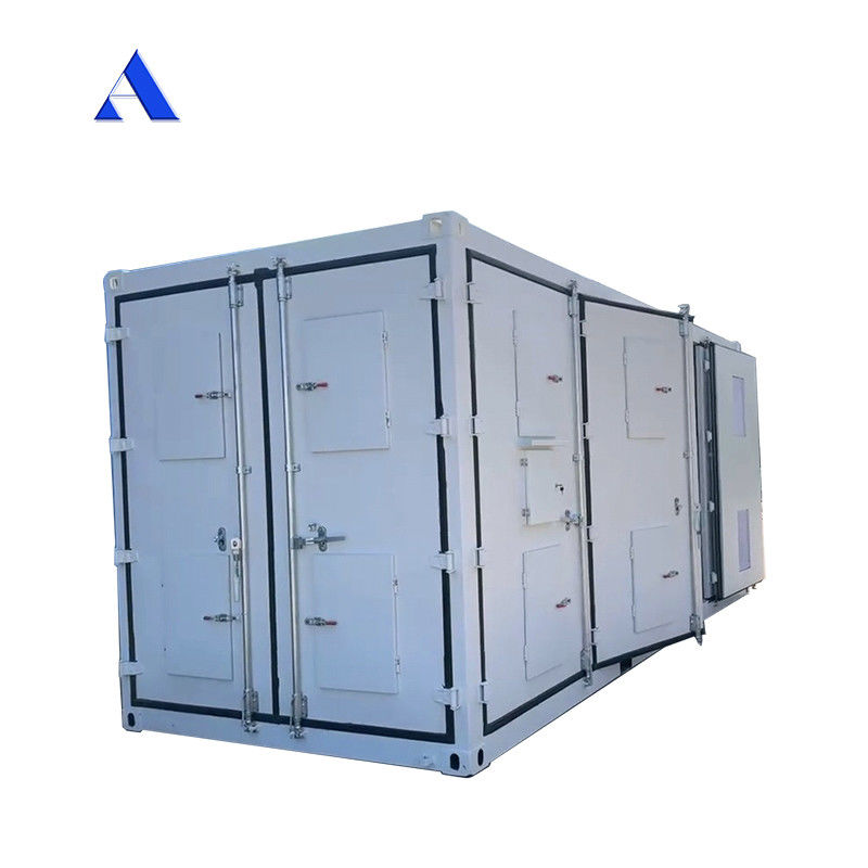 Dimensiones externas de 6058 x 2438 x 2591/2896mm Contenedor estándar ISO de 20 pies para el sistema de almacenamiento de baterías de energía solar