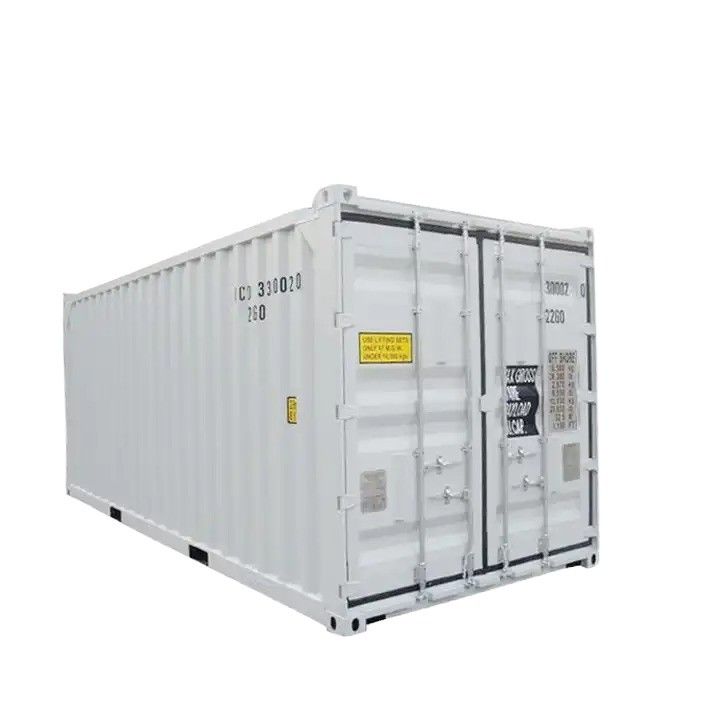Contenedor seco en alta mar de 20 pies DNV 2.7-1 Certificado estándar BV o LR Hecho de acero corten Ideal para almacenamiento de transporte