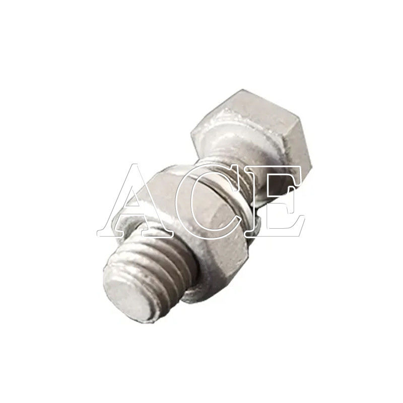 Contenedor de envío piezas de contenedor tornillo de puerta de contenedor con cerrojo hexagonal de acero inoxidable y tuerca L 8-20
