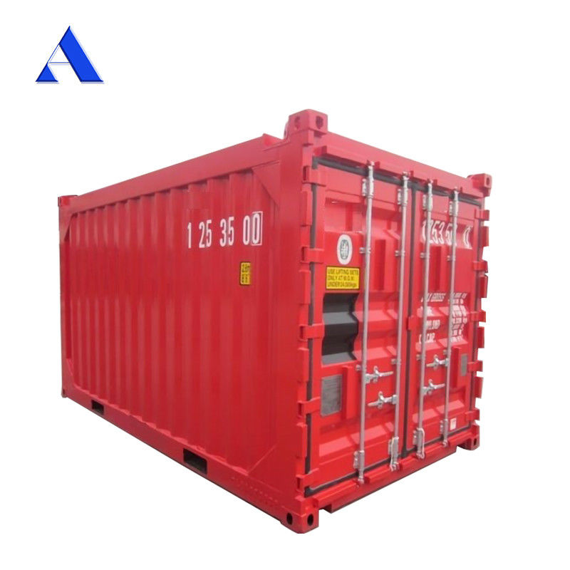 BV/LR/DNV aprobado Contenedor en alta mar de caja cerrada seca de 15 pies con capacidad de 17 CBM y material de acero corten