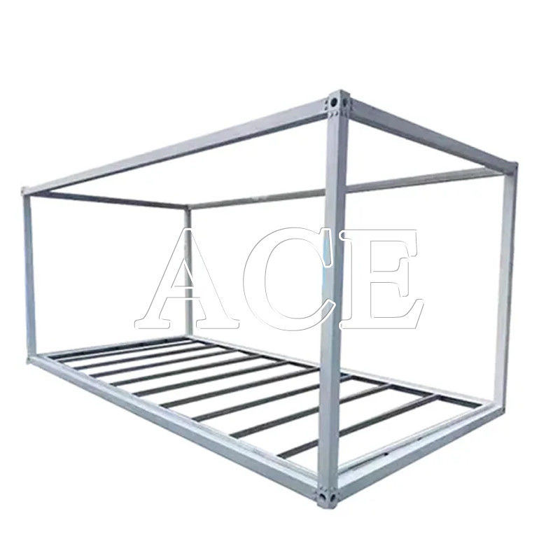Contenedor seco galvanizado fácilmente extraíble 6m longitud marco de acero inoxidable 20 pies Contenedor de envío Capacidad de marco 33.2CBM