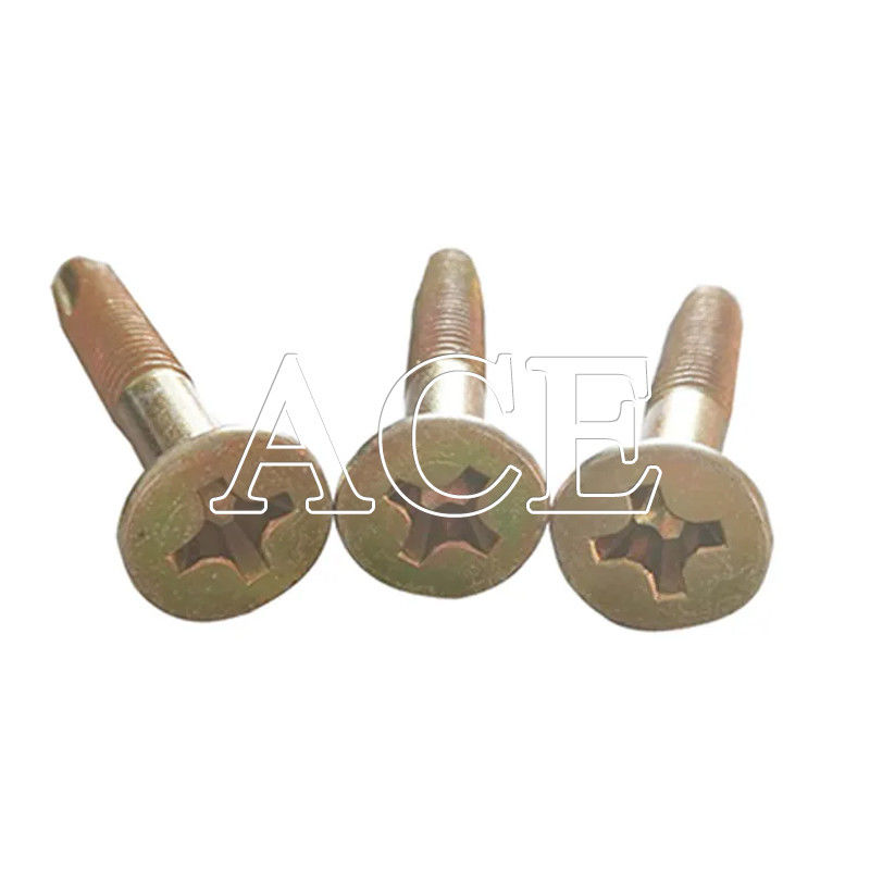 M6x45 M6x55 M6x65 Tornos para el suelo de contenedores para contenedores de transporte fabricados con acero al carbono