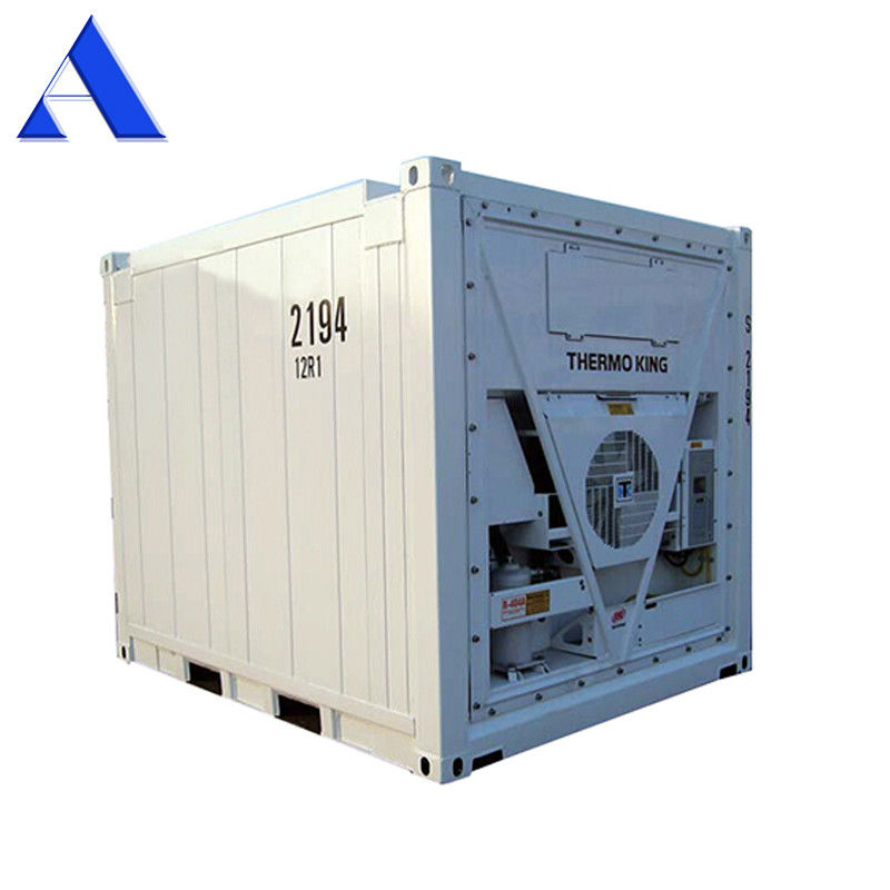 Contenedor de alojamiento de arrecifes en alta mar de acero inoxidable de 10 pies certificado por DNV con unidad de enfriamiento Thermo King