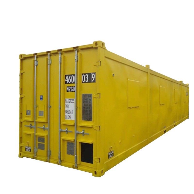 Contenedor de envío seco offshore certificado DNV de 40 pies Competitivo con dimensiones externas de 12.192 x 2.438 x 2.591 m