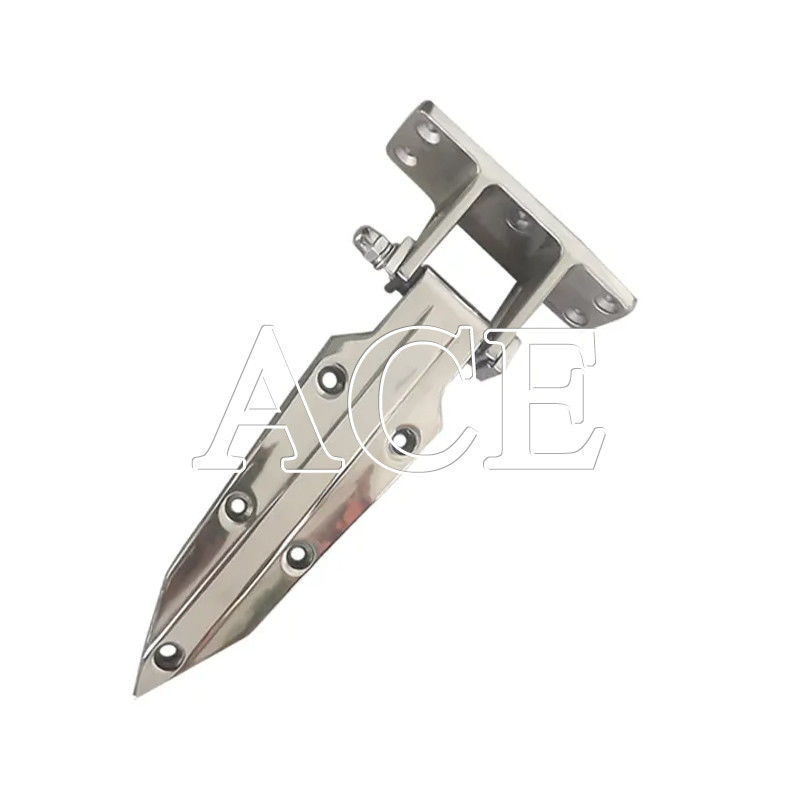 Material pulido SS304/316 bisagras para refrigerador caja camión montado puerta de contenedor refrigerado