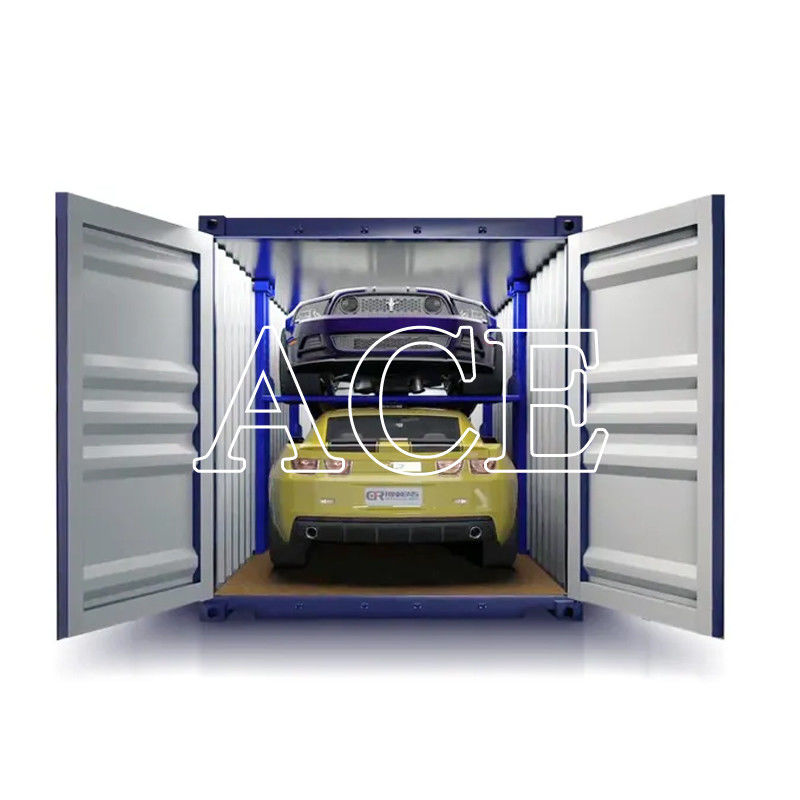 Contenedor seco 3.2m Alturas 40 pies Contenedor de envío certificado por CSC Estante de coches para transporte de vehículos
