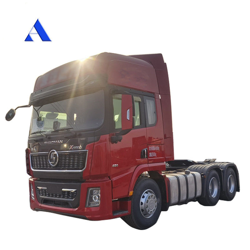 4x2 cabeza de tractor camión motor de emisiones estándar combustible diésel tipo 6x4 tractor remolque para 10 llantas venta