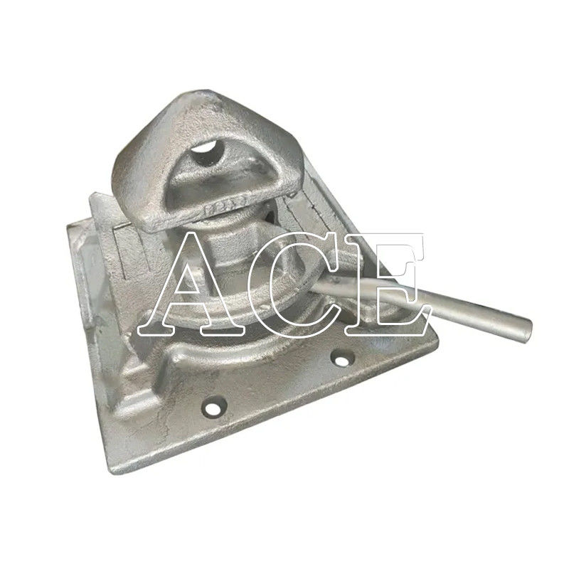 Compresión 2000KN Tensión 500KN Equipo de encendido de material atornillado en cerradura de doble enlace Tipo ISO Contenedor de envío Cerraduras de doble enlace
